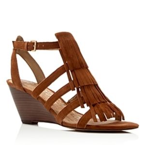 Sam Edelman Suede wedge sandal 8.5